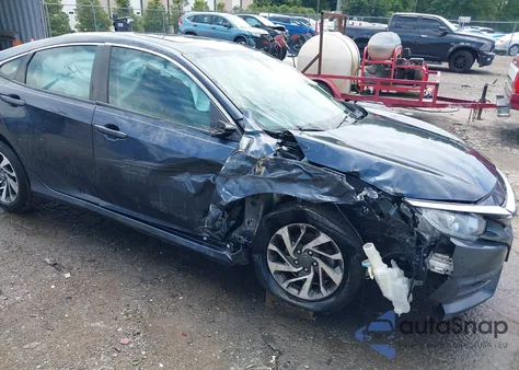 2016 Honda Civic Ex from USA, damaged, VIN 19XFC2F73GE061751